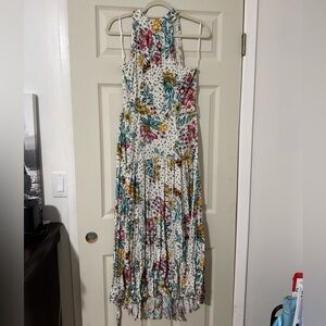 Floral Sleeveless Maxi Dress